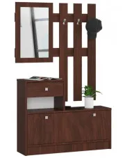 Garderoba do przedpokoju w kolorze wenge - Belot w sklepie o6i2u8y4t0z.info