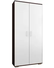 Szafa na ubrania Armo 3R - biała + wenge w sklepie o6i2u8y4t0z.info