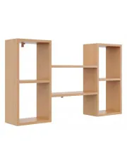 Minimalistyczna półka wisząca w kolorze buk - Scarpi 2X w sklepie o6i2u8y4t0z.info
