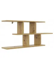 Minimalistyczna półka ścienna w kolorze dąb artisan - Sonelo w sklepie o6i2u8y4t0z.info