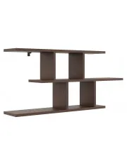 Minimalistyczna półka na ścianę w kolorze wenge - Sonelo w sklepie o6i2u8y4t0z.info