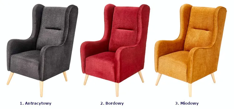 Produkt Fotel do salonu w kolorze miodowym - Diora - zdjęcie numer 2