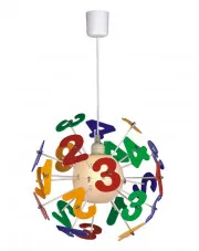 Dziecięca lampa wisząca z cyferkami - S545-Folda w sklepie o6i2u8y4t0z.info
