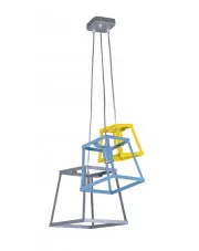 Nowoczesna lampa wisząca do pokoju dziecka - S552-Iksa w sklepie o6i2u8y4t0z.info