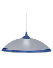 Biało-niebieska kuchenna lampa wisząca - S563-Toba w sklepie o6i2u8y4t0z.info