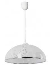 Biała lampa wisząca do jadalni - S737-Ankona w sklepie o6i2u8y4t0z.info