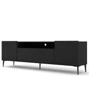 Szafka rtv czarny mat + czarne nogi - Nevia 4X w sklepie o6i2u8y4t0z.info