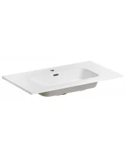 Biała ceramiczna umywalka meblowa - Zelma 90 cm w sklepie o6i2u8y4t0z.info
