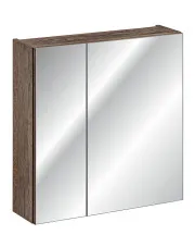 Szafka łazienkowa z lustrem dąb vintage - Muna 5X 60 cm w sklepie o6i2u8y4t0z.info