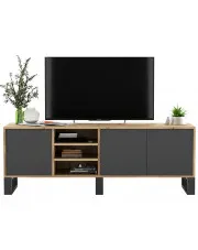 Szafka na TV dąb wotan + grafit - Avila 9X w sklepie o6i2u8y4t0z.info