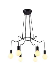Duża czarna lampa industrialna - K149-Unito w sklepie o6i2u8y4t0z.info