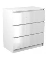 Lakierowana komoda Gepetto 2X - biały połysk w sklepie o6i2u8y4t0z.info