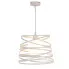 Biała lampa wisząca T004 Rollon