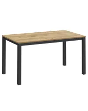Długie biurko do pracy zdalnej do pracy dąb craft - Aries w sklepie o6i2u8y4t0z.info