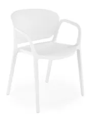 Białe minimalistyczne krzesło ogrodowe - Koloso w sklepie o6i2u8y4t0z.info