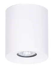 Biały plafon sufitowy spot tuba - A215-Keberk w sklepie o6i2u8y4t0z.info