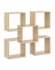 Minimalistyczna półka ścienna dąb sonoma - Opifi w sklepie o6i2u8y4t0z.info