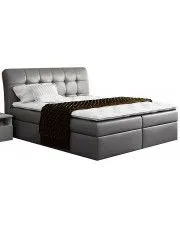 Łóżko tapicerowane z eleganckim zagłówkiem - Imar 200x200 44 kolory w sklepie o6i2u8y4t0z.info
