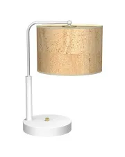 Lampa gabinetowa z korkowym kloszem - N54-Orin w sklepie o6i2u8y4t0z.info