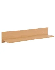 Minimalistyczna półka ścienna w kolorze buk - Lava w sklepie o6i2u8y4t0z.info