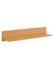 Minimalistyczna półka ścienna w kolorze olcha - Lava w sklepie o6i2u8y4t0z.info