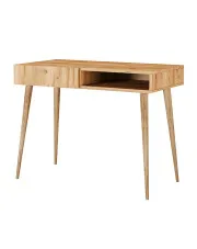 Minimalistyczne skandynawskie biurko 100 cm dąb craft - Esto 5X w sklepie o6i2u8y4t0z.info