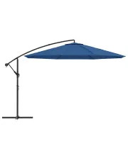 Niebieski parasol ogrodowy na wysięgniku - Westi w sklepie o6i2u8y4t0z.info