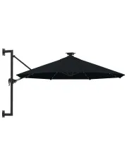 Czarny okrągły parasol wiszący - Waren w sklepie o6i2u8y4t0z.info
