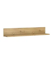 Wisząca półka na książki dąb artisan - Toreso 27X w sklepie o6i2u8y4t0z.info