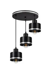 Nowoczesna lampa wisząca z trzema kloszami - V129-Torini w sklepie o6i2u8y4t0z.info