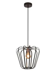 Industrialna lampa wisząca z ażurowym kloszem - V148-Nuna w sklepie o6i2u8y4t0z.info