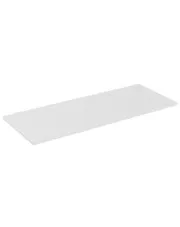 Biały blat do szafek łazienkowych 120 cm - Edar 5X w sklepie o6i2u8y4t0z.info