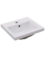 Biała ceramiczna umywalka łazienkowa - Mendez 3X w sklepie o6i2u8y4t0z.info