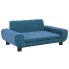 Niebieska sofa dziecięca Lyting