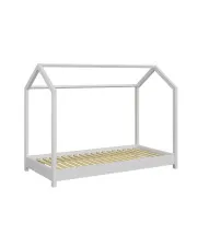 Białe łóżko dziecięce 80x160 - Liver w sklepie o6i2u8y4t0z.info