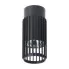 Czarny loftowy spot - K354-Hermes