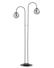Loftowa lampa podłogowa z grafitowymi kloszami - D117-Hurgen w sklepie o6i2u8y4t0z.info