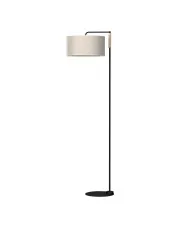 Lampa podłogowa z abażurem z lnu - K375-Lasioz w sklepie o6i2u8y4t0z.info