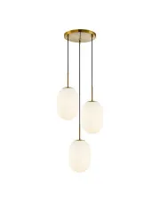 Złota lampa wisząca z okrągłą podstawą - K399-Tiriza w sklepie o6i2u8y4t0z.info