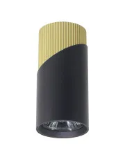 Czarno-złoty podłużny spot led - K419-Conway w sklepie o6i2u8y4t0z.info