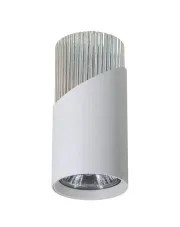Biały nowoczesny spot led - K419-Conway w sklepie o6i2u8y4t0z.info