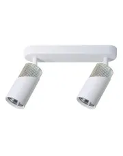 Podwójna biała lampa sufitowa - K421-Conway w sklepie o6i2u8y4t0z.info