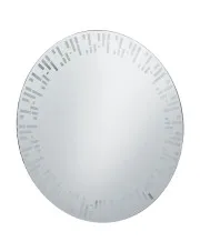 Okrągłe lustro z oświetleniem LED - Tiato w sklepie o6i2u8y4t0z.info