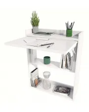 Białe małe składane biurko pod laptopa - Coro w sklepie o6i2u8y4t0z.info
