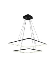 Czarna lampa wisząca led - K430-Lido w sklepie o6i2u8y4t0z.info