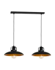 Podwójna metalowa lampa wisząca - K484-Ramona w sklepie o6i2u8y4t0z.info