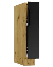 Szafka cargo 15 cm dąb artisan + czarny - Orfa 3X w sklepie o6i2u8y4t0z.info