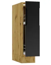 Szafka cargo 20 cm dąb artisan + czarny - Orfa 4X w sklepie o6i2u8y4t0z.info