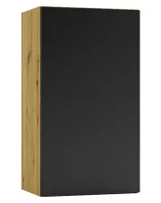 Szafka kuchenna górna 40 cm dąb artisan + czarny - Orfa 19X w sklepie o6i2u8y4t0z.info
