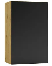 Szafka kuchenna górna 45 cm dąb artisan + czarny - Orfa 20X w sklepie o6i2u8y4t0z.info